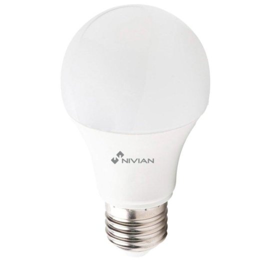 Pack Bombilla Inteligente RGBW E27 9W + Enchufe Inteligente Nivian Smart