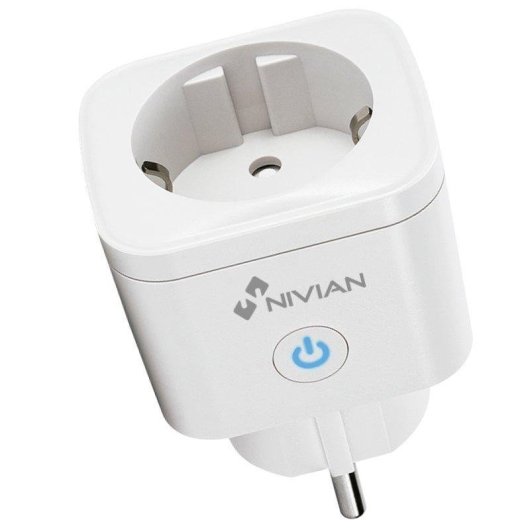 Pack Bombilla Inteligente RGBW E27 9W + Enchufe Inteligente Nivian Smart