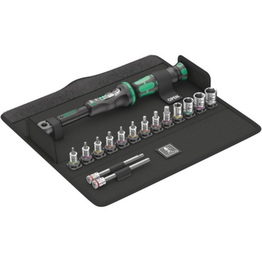 Llave dinamométrica de salto Wera 05004180001 Mecánica 1/4" 2,5-25 Nm