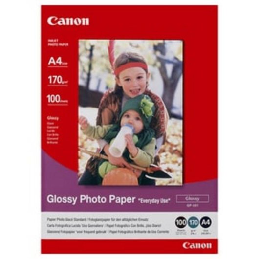 Papel Fotográfico Canon Brillo A4 200 g/m² 100 hojas