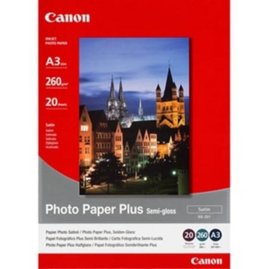 Fotopapier Halbglanz Canon A3 260 g/m²