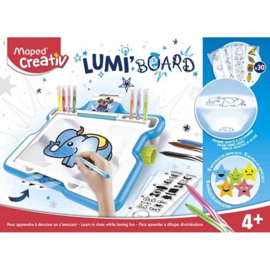 Kit de artesanato Maped 907021 para crianças de 4 anos 16 peças plástico multicolorido