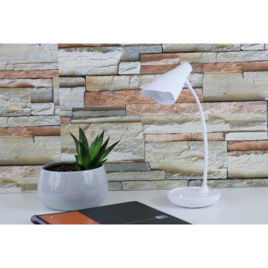 Lampada da Tavolo Unilux Ukky LED 3W Bianca Ufficio