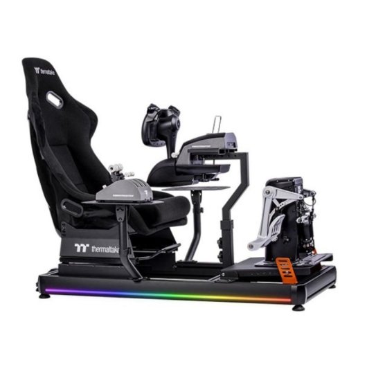 Cabine de vol Thermaltake GF500 Noir Aluminium 120 kg