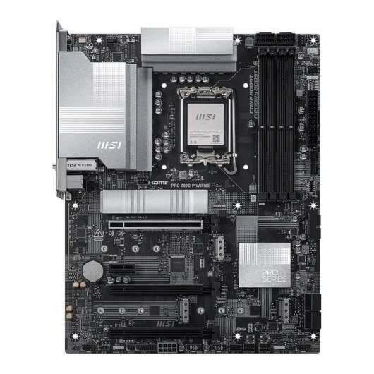 Motherboard MSI PRO Z890-P WIFI6E Intel Z890 LGA 1851 DDR5 ATX WiFi 6E Bluetooth 5.3