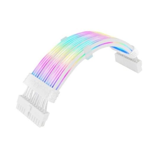Cable Thermaltake AC-081-CN6NAN-A1 24-PIN ARGB Blanc 0,202 m