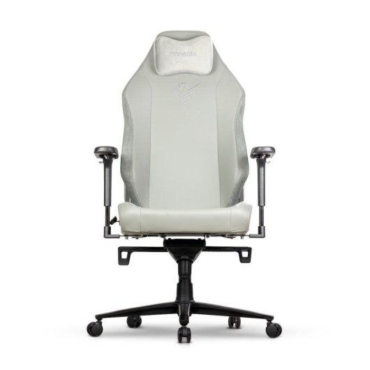 Silla Gaming Phoenix Monarch Remaster Cuero Napa Gris Talla XL