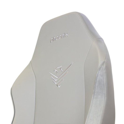 Silla Gaming Phoenix Monarch Remaster Cuero Napa Gris Talla XL
