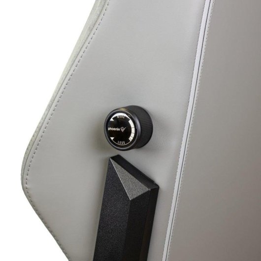 Silla Gaming Phoenix Monarch Remaster Cuero Napa Gris Talla XL