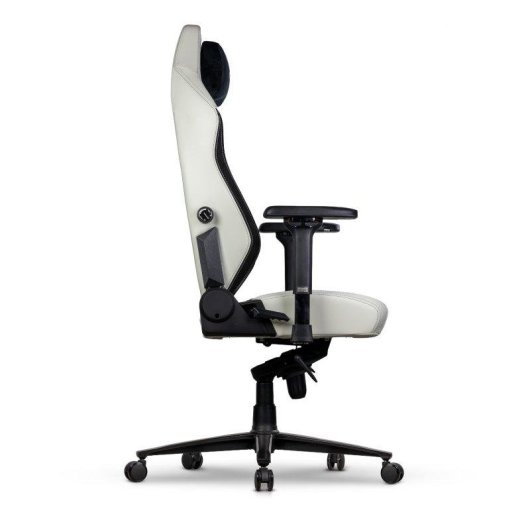 Silla Gaming Phoenix Monarch Remaster Cuero Napa Negra y Blanca Talla R