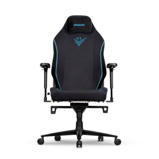 Silla Gaming Phoenix Monarch Remaster Tela Gris Oscuro Talla R