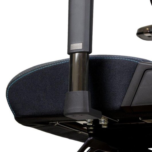 Silla Gaming Phoenix Monarch Remaster Tela Gris Oscuro Talla R