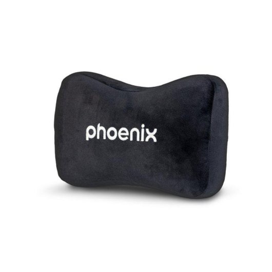 Silla Gaming Phoenix Monarch Remaster Tela Gris y Negro Talla R