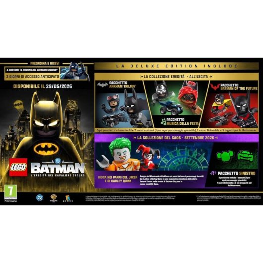 LEGO Batman: El Legado del Caballero Oscuro Deluxe Edition - PS5
