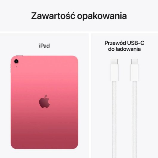 Tablet Apple iPad 11" 256 GB Rosa A16 iPadOS 18