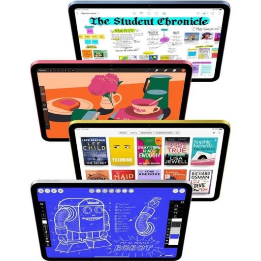 Tablet Apple iPad 11" 256 GB Silber A16 iPadOS 18