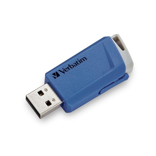 USB-Stick Verbatim Store 'n' Click 32 GB Rot und Blau USB 3.2 Gen 1