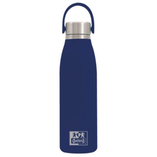 Botella termo Oxford School de 50 cl acero inoxidable negro