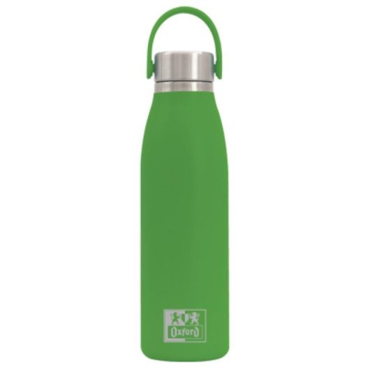 Botella termo Oxford School de 50 cl acero inoxidable negro