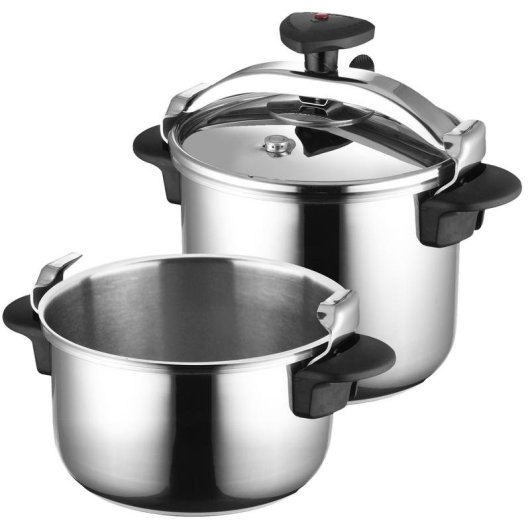 Olla a presión MAGEFESA STAR 10 L Full Induction Acero Inoxidable 18/10