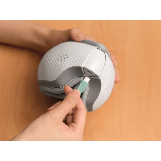 Masajeador Ocular SKG ES300 Compresión Caliente Bluetooth Blanco