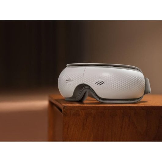 Masajeador Ocular SKG ES300 Compresión Caliente Bluetooth Blanco