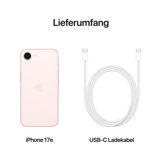 Apple iPhone 17e 256 GB Rosa Palo