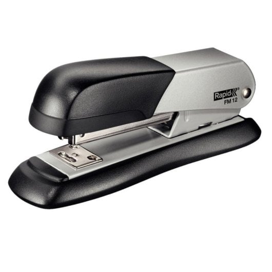 Grapatrice Rapid 5000274 25 fogli Nero Argento 26/6 ABS Metallo