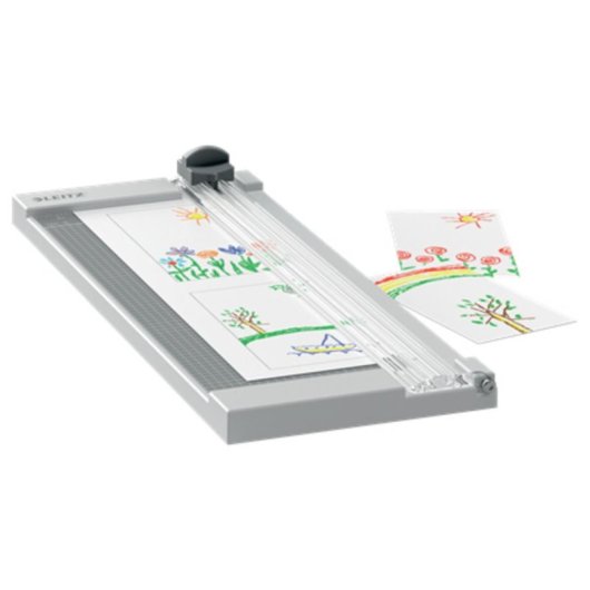 Guillotina para papel Leitz Precision Home A4 8 hojas Gris