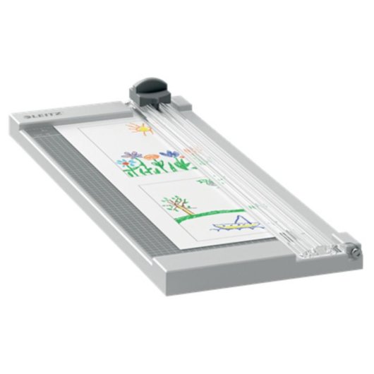Guillotina para papel Leitz Precision Home A4 8 hojas Gris