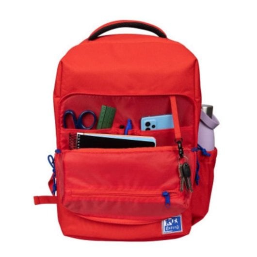 Rucksack Oxford B-OUT Rot 30 L Polyethylen Recycelt Laptopfach