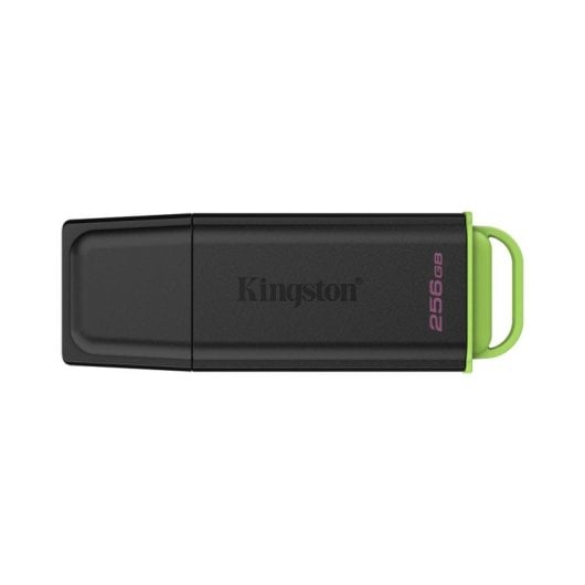 Unidad flash Kingston DataTraveler Exodia 256GB USB 3.2 Gen 1 Negro Verde
