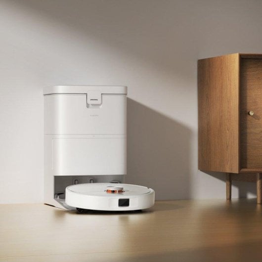 Robot Aspirador y Fregasuelos Xiaomi Robot Vacuum H50 Estación Autolimpiante Navegación Láser 10.000 Pa