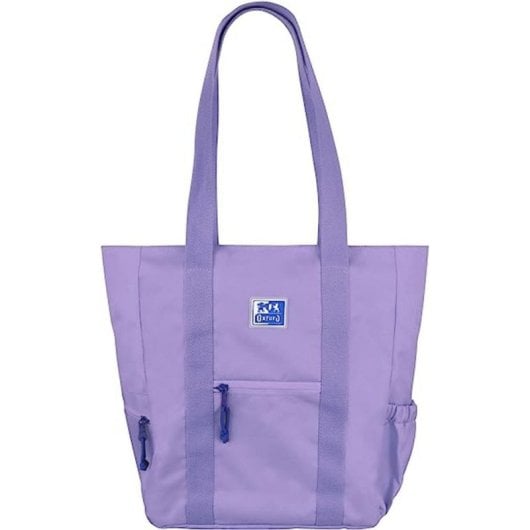 Schultertasche Oxford B-TRENDT Lavendel Recycelt Laptopfach