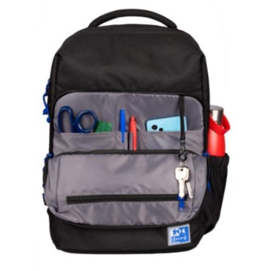 Rucksack Oxford B-READY 28L Schwarz Unisex mit Laptopfach