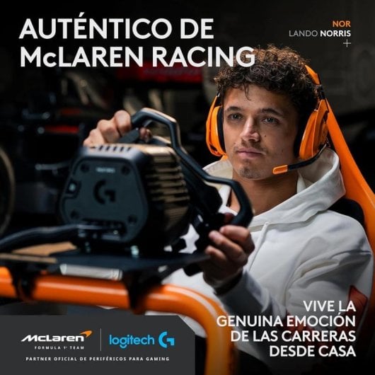 Volante de Simulación Logitech G RS Formula Wheel McLaren Racing Edition