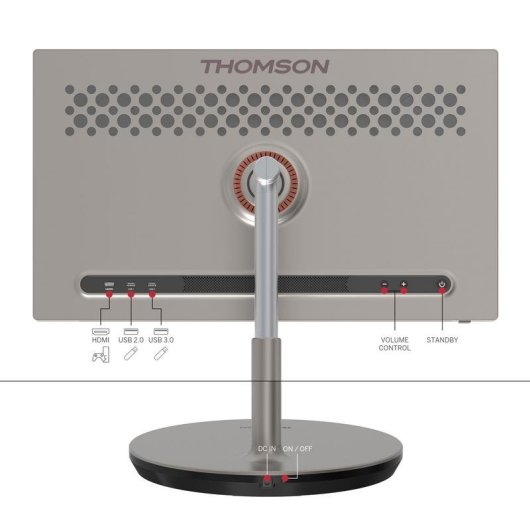 TV Thomson LED 32UE5M45E 32" 4K UltraHD 60Hz Smart TV Android Webcam Tátil Dolby Audio