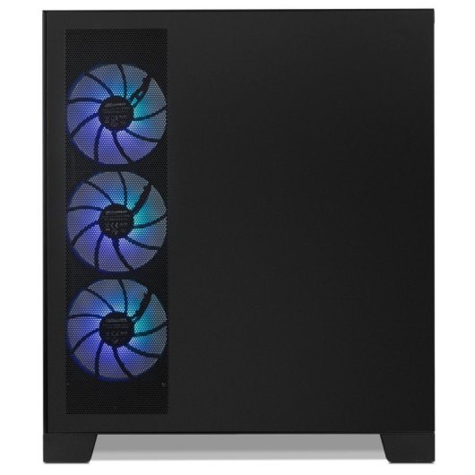 Torre PC NOX Hummer GLOCK ARGB Semitorre ATX Cristal Templado USB-C Negra - Nyx Edition