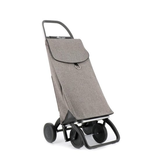 Carrinho de compras Rolser PEP019-1041 4 rodas 41L Grafite