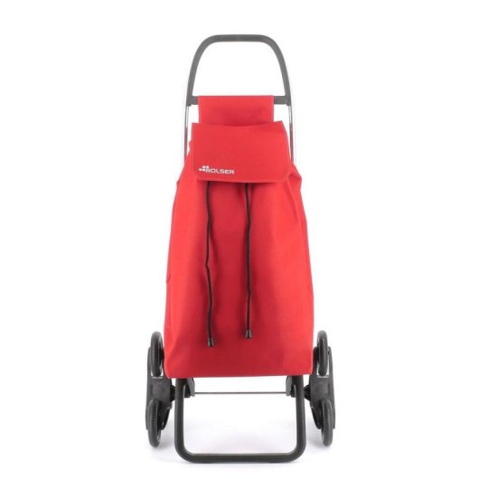 Carrito de la compra Rolser SAQ057-1009 6 ruedas aluminio 43 L rojo