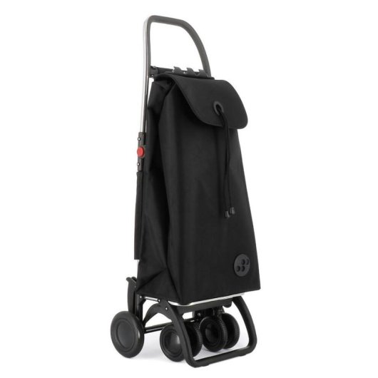 Carrello Pieghevole Rolser I-Max MF 43L 4 Ruote Rotanti Alluminio Nero