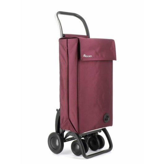 Carrito de la compra Rolser Sbelta MF 4 ruedas giratorias 44 L plegable aluminio poliéster