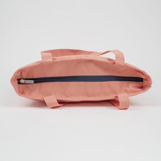 Borsa shopper Milan tessuto ripstop rosa 7,5 litri