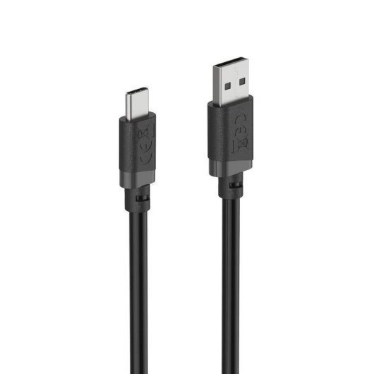 USB-Kabel Hama 0,5 m USB A auf USB C 2.0 Schwarz