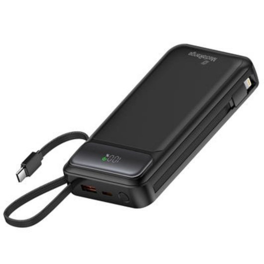 Externe Batterie MediaRange MRMA756 20000 mAh Power Delivery 15 W Schwarz