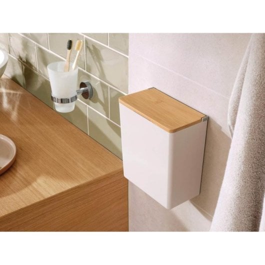 Organizador de casa de banho Tesa Baboo Adesivo Bege Branco Plástico 182 mm