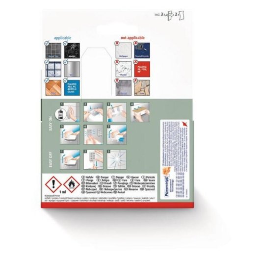 Organizador de baño Tesa Baboo Beige Blanco Adhesivo 122 mm