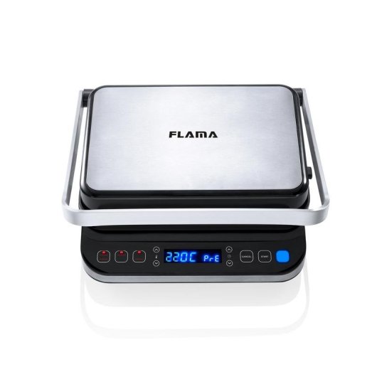 Parrilla Eléctrica Flama 4585FL Noir Métallique 2000 W