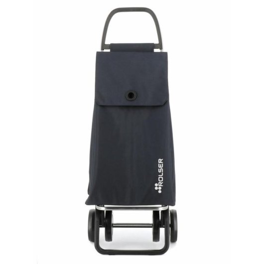 Carrello della Spesa Rolser AKANTO MF 4 ruote alluminio 43L Nero