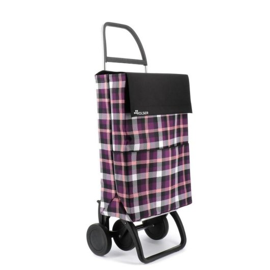 Carrello della spesa Rolser Scottish 2500 Multicolor 4 ruote 43L